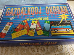 Retro gazdálkodj okosan társasjáték