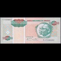 Angola 1.000.000 Kwanzas 1995 P-141 UNC