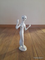 Ritka Drasche porcelán táncoló lány figura