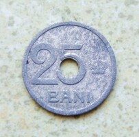 1921 Románia 25 Bani Ritka Érme!