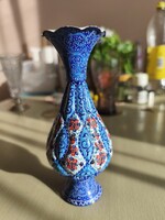 Perzsa Mina-kari tűzzománc váza