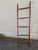 Régi fa létra népi régiség paraszt régiségek vintage antik fa létra