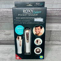ROXY Deluxe pocket shaver elektromos női arcborotva