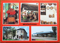 Képeslap, Mezőkövesd, részletek, Matyó, népviselet (e)