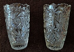 Ólomkristály vázák ( 20 cm )