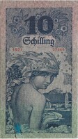 10 schilling 1927 Ausztria Ritka 1.
