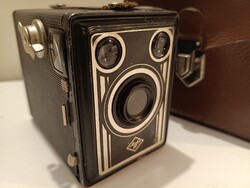 Agfa box camera with case