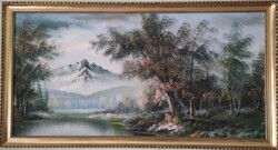 Austin: Tavaszi vízpart (60x120)