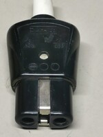 Retro bakelit melegszendvics sütő dugalj csatlakozó villany szerelési anyag