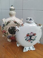 2 db kulacs: áttört pereces kulacs, Kislőd és Apátfalva
