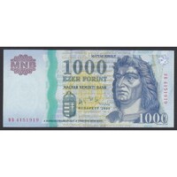 Magyarország,1000 forint 2006 DB - Zöld fémcsík aUNC+