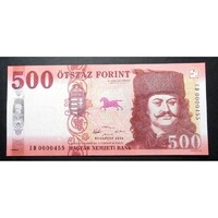 Magyarország,500 forint 2018 ED - ALACSONY SORSZÁM UNC