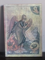 Antik Keresztelő Szent János ikon – „A Puszta Angyala”