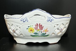 Herend Hungary Village  Pottery majolika / kerámia kínáló !