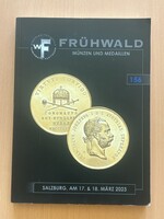 Frühwald 156. árverés 2023-ban - Extra Habsburg érmék / Pl. 1868-as 4 Krajczár ARANY veret !!!!