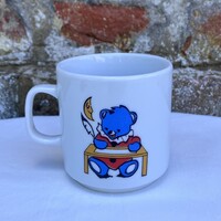 Lubiana - Lengyel macis - mese mintás porcelán gyerekbögre - ovis - pohár - csésze - bögre