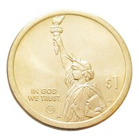 USA,1 dollar 2021 D - Amerikai innováció - North Carolina - Első nyilvános egyetem aUNC+ réz