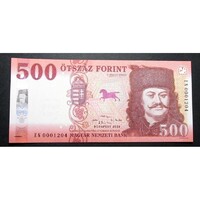 Magyarország,500 forint 2022 EN - ALACSONY SORSZÁM UNC