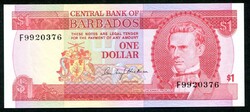 Barbados 1973 1 Dollars UNC