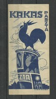 1920.- 1 db számolócédula - Kakas paszta