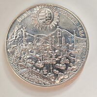 Magyar 500 Ft 1986 – „Budavár visszavétele” ezüst emlékérme (925) – szép darab