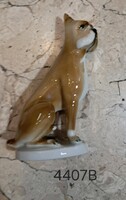Zsolnay porcelán boxerkutya figura