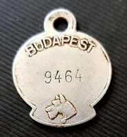 1940 Budapest Ebvédjegy Kutyabárca