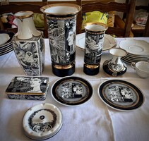 Hollóházi Porcelánok, Jurcsák László, Szász Endre
