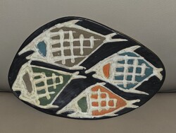 Gorka Livia fish wall plate rare