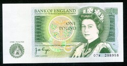 Nagy-Britannia / Egyesült Királyság / Anglia 1978 1 Pound / Font UNC