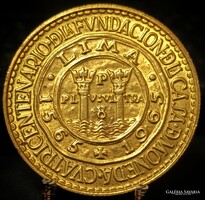 Peru 1 Sol, 1965 400 éves a Lima-i pénzverde C12B1