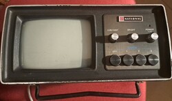 Ritka 1970-es évek National CCTV monitor – ipari retro biztonsági kijelző, 3 kamerás rendszerhez”