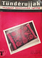 Antik 1941 május TÜNDÉRUJJAK kézimunka Magazin melléklettel gazdagon illusztrálva