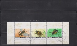 Észak-Korea 1993 Blokkbélyeg - bogarak