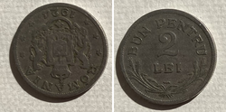 Románia 2 lei 1924