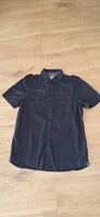 Vintage Diesel-Co.Military ing-Slim fit Xl rövid újju férfi ing