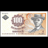 Dánia 100 Kroner 2007 P-61 UNC