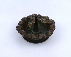 2A043 Antik hadifogoly munka löveg hüvelyből kialakított plasztikus kistál hamutál 1917