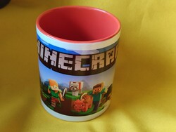 MINECRAFT SZÍNES / NARANCSSÁRGA BELSEJŰ BÖGRE