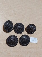 5 DB MN MH KABÁTRA GOMB 2127.