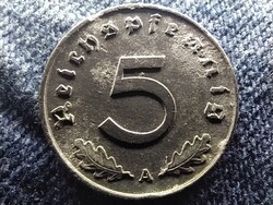 Németország Horogkeresztes 5 birodalmi pfennig 1941 A
