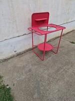 Retro mosdó állvány régi lavortartó állvány népi tárgy paraszt régiség  vintage népi vintage régiseg