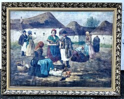 Krupka Ferenc kiváló magyar festőművész alkotása !