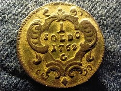 Olaszország Mária Terézia 1 Soldo 1762 G