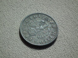 Németország, horogkeresztes birodalmi 10 Pfennig (Reichspfennig), 1940 G
