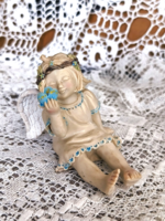 Little Blessings „Angel of Hopes & Wishes” angyalka figura. A remény és a kívánságok angyala