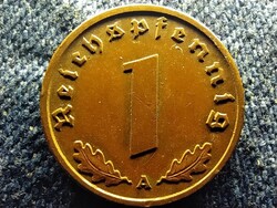 Németország Horogkeresztes 1 birodalmi pfennig 1938 A