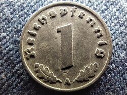 Németország Horogkeresztes 1 birodalmi pfennig 1943 A