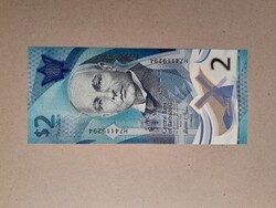 Barbados - 2 Dollár 2022 polymer UNC