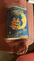 Gyűjtői darab Maggi régi ovális konzervdoboz